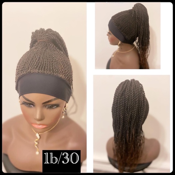 updo twist braid headband - Picture 1 of 5